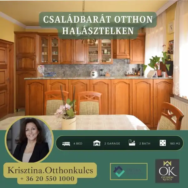 Eladó családi ház, Halásztelek 5 szoba 180 m² 115 M Ft