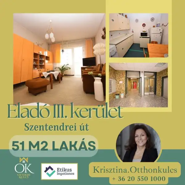 Eladó panellakás, Budapest, III. kerület 1+1 szoba 51 m² 48 M Ft